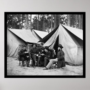 Hospital Stewards at Petersburg, VA 1864 Poster