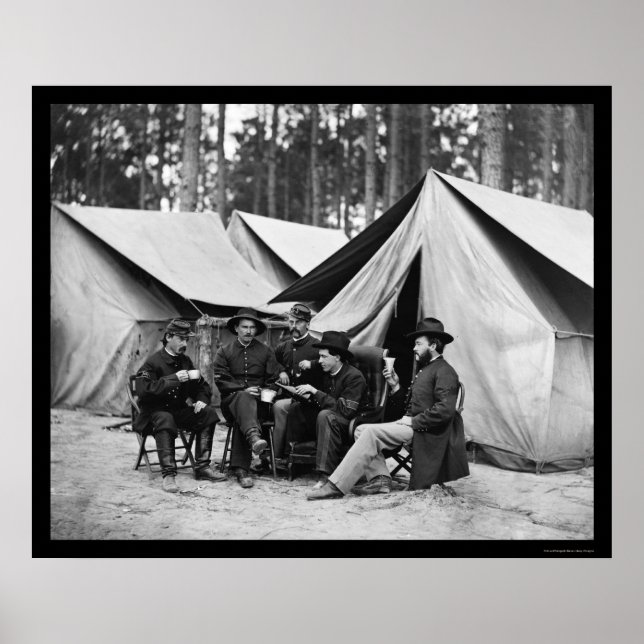 Hospital Stewards at Petersburg, VA 1864 Poster (Front)