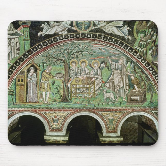 Hospitality of Abraham and the Sacrifice of Mouse Mat (Front)