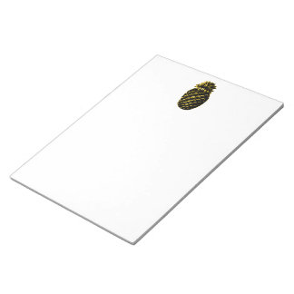 Hospitality Pineapple 4 yellow The MUSEUM Zazzle G Notepad