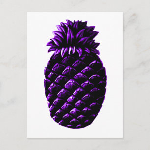 Hospitality Pineapple Purple The MUSEUM Zazzle Gif Postcard