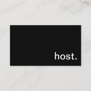 Host Business Card