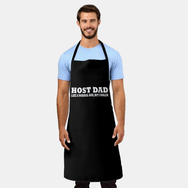 Host dad like a normal dad but cooler apron (Worn)