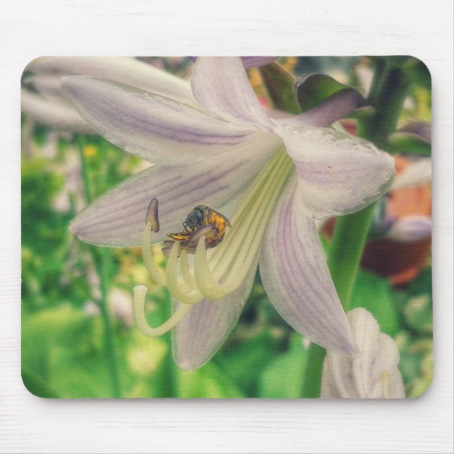 Hosta and bee mouse mat (Front)
