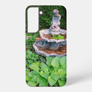 Hosta garden statue  samsung galaxy case