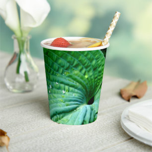 Hosta Heart Paper Cups
