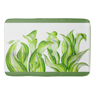 'Hosta with the Mosta' on a Bath Mat
