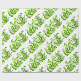 'Hosta with the Mosta' on a Wrapping Paper
