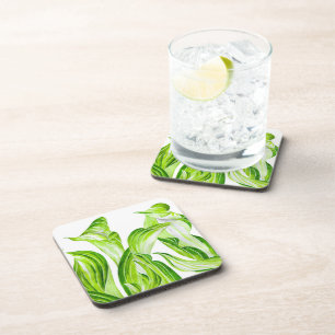 'Hosta with the Mosta' on Coasters Set