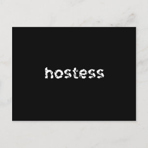 Hostess Postcard