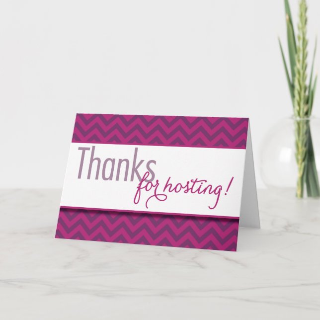 Hostess Thank You Notes (Front)