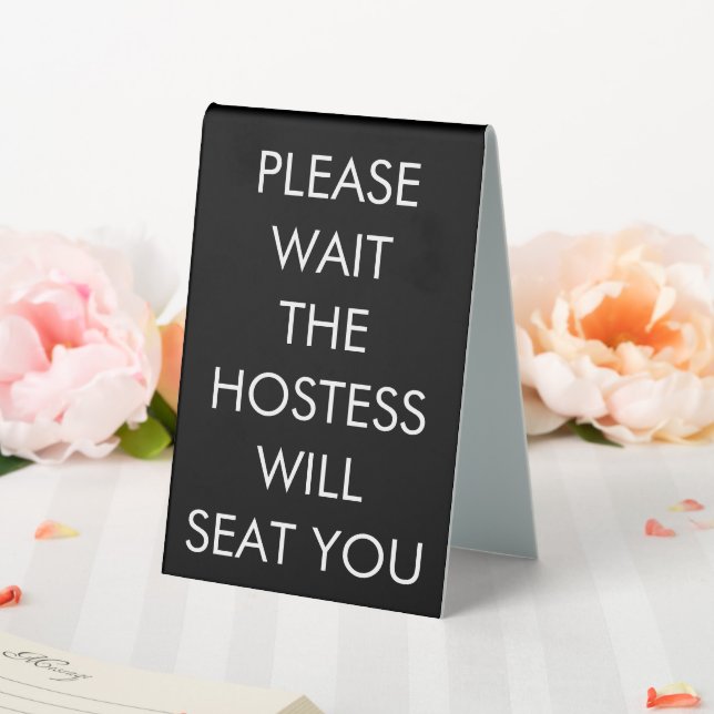 Hostess Will Seat You (In SItu (Wedding))