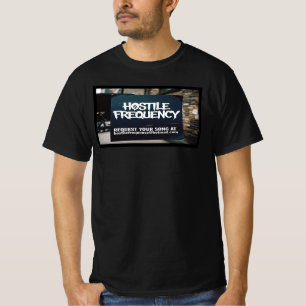 hostile frequency street sign T-Shirt