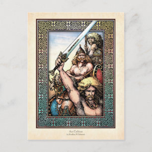 "Hosting of the Sidhe" Postcard