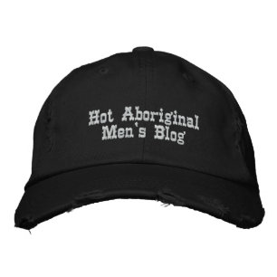 Hot Aboriginal Men`s Blog Embroidered Hat