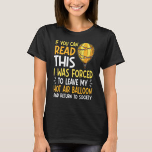 Hot Air Ballon Balloning T-Shirt