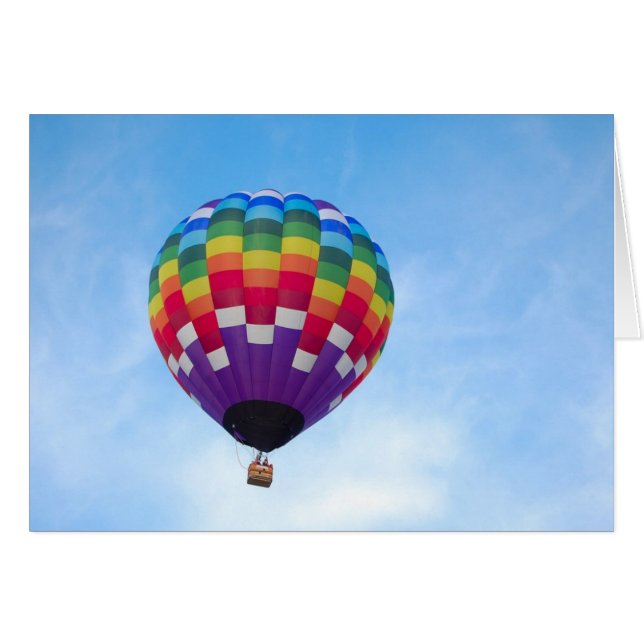 Hot air balloon (Front Horizontal)