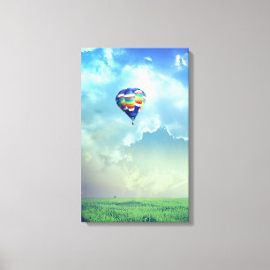 Hot Air Balloon 13 Stretched Canvas Print