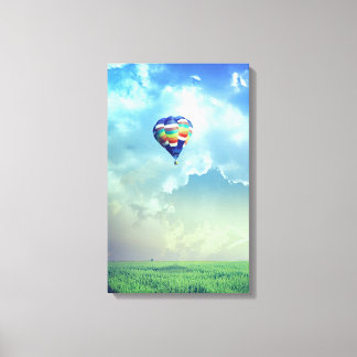 Hot Air Balloon 13 Stretched Canvas Print