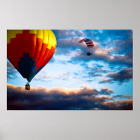 Hot Air Balloon and Powered Parachute
