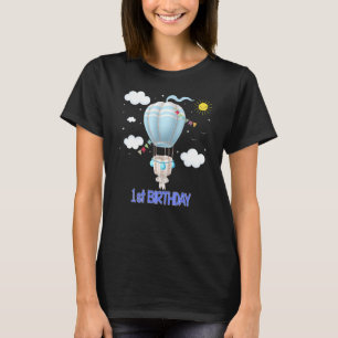 Hot Air Balloon B Day Boy Party Group  2 T-Shirt