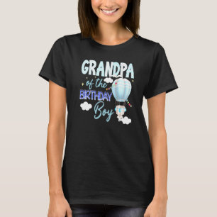 Hot Air Balloon B Day Boy Party Group 3 T-Shirt