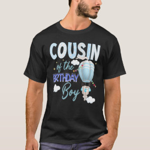 Hot Air Balloon B Day Boy Party Group   T-Shirt