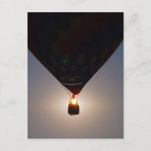 Hot Air Balloon, Balloon Fest, Olathe, Kansas, Sun Postcard