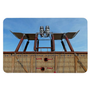 Hot Air Balloon Basket Magnet