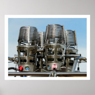 Hot Air Balloon Burners Poster