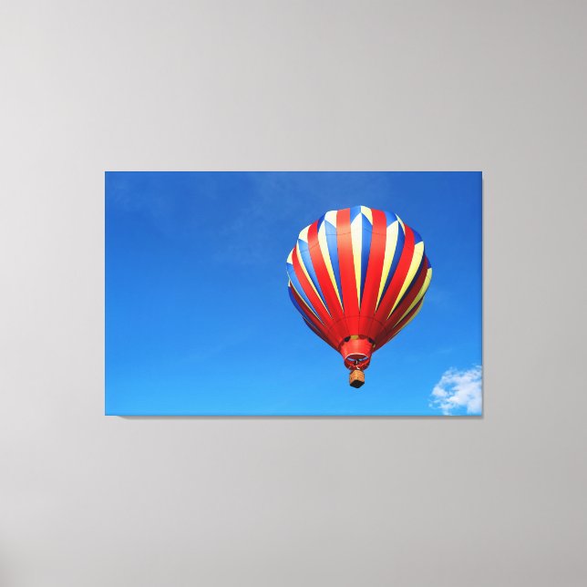 Hot Air Balloon Canvas Print (Front)