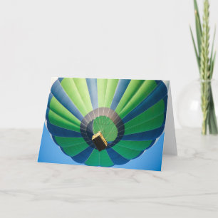 Hot Air Balloon Card