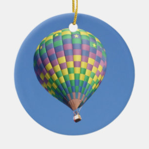 Hot Air Balloon Ceramic Tree Decoration