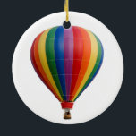 Hot-Air Balloon Christmas Tree Ornament<br><div class="desc">Christmas Tree Ornament: Colourful Hot-Air Balloon,  Image BFS21146481

© Balefire Communications LLC</div>