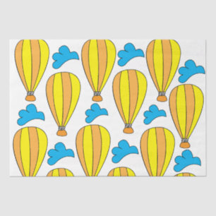 Hot Air Balloon Clouds Hot Air Balloon Tissue Paper
