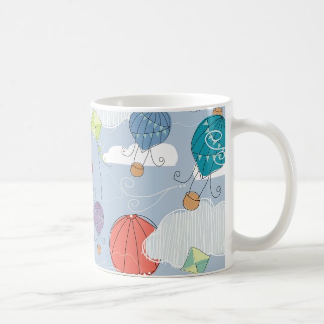 Hot Air Balloon Coffee Mug (Right)