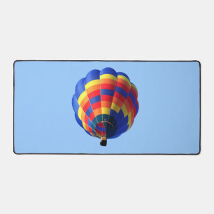 Hot Air Balloon Colourful Design Photo Desk Mat