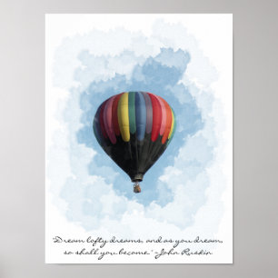 Hot Air Balloon Dream Poster