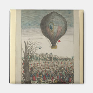 Hot-Air Balloon Experiment Magnet