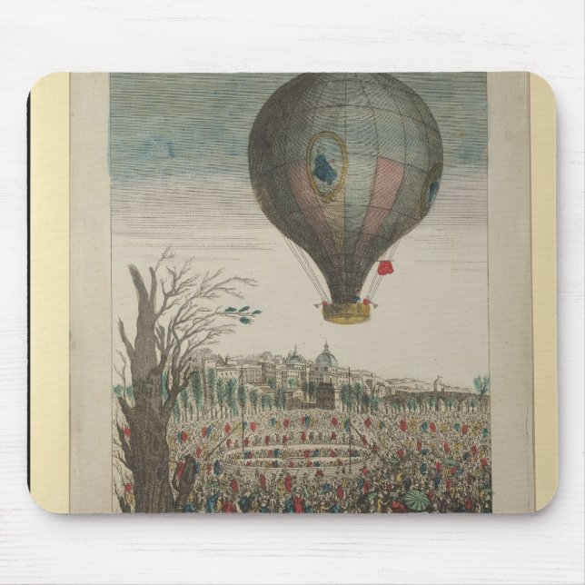 Hot-Air Balloon Experiment Mouse Mat (Front)