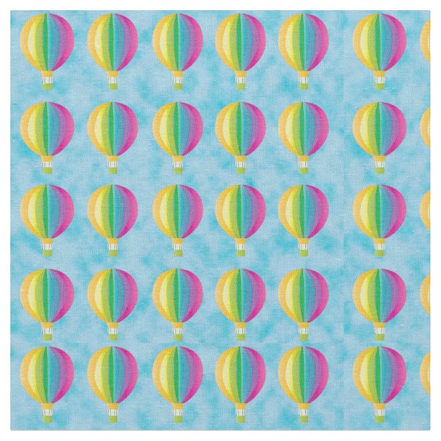 Hot air Balloon Fabric (Close Up)
