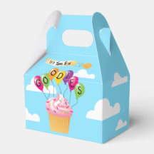 Hot air balloon favour box