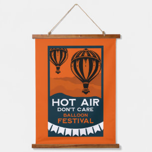 Hot Air Balloon Festival Hanging Tapestry