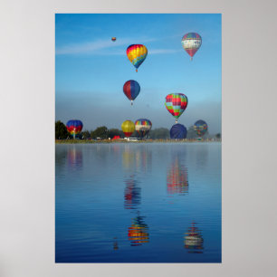 Hot Air Balloon Festival Poster