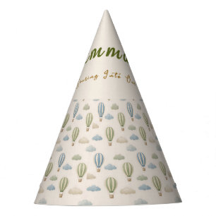Hot Air Balloon First Birthday Party hat