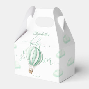  Hot Air Balloon Gender Neutral Baby Shower Favour Box