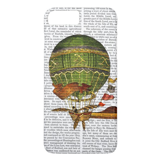 Hot Air Balloon Green Case-Mate iPhone Case (Back)