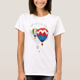 hot air balloon image with inscription T-Shirt