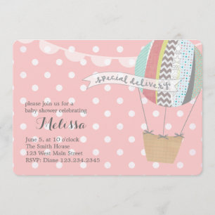 Hot Air Balloon Invitation