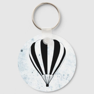hot air balloon key ring